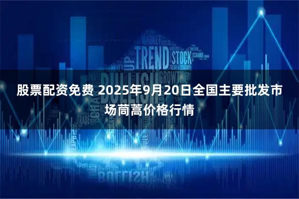 股票配资免费 2025年9月20日全国主要批发市场茼蒿价格行情